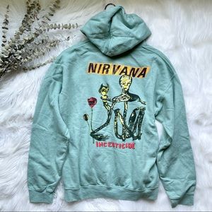 Urban Outfitters Nirvana Hoodie Sweatshirt